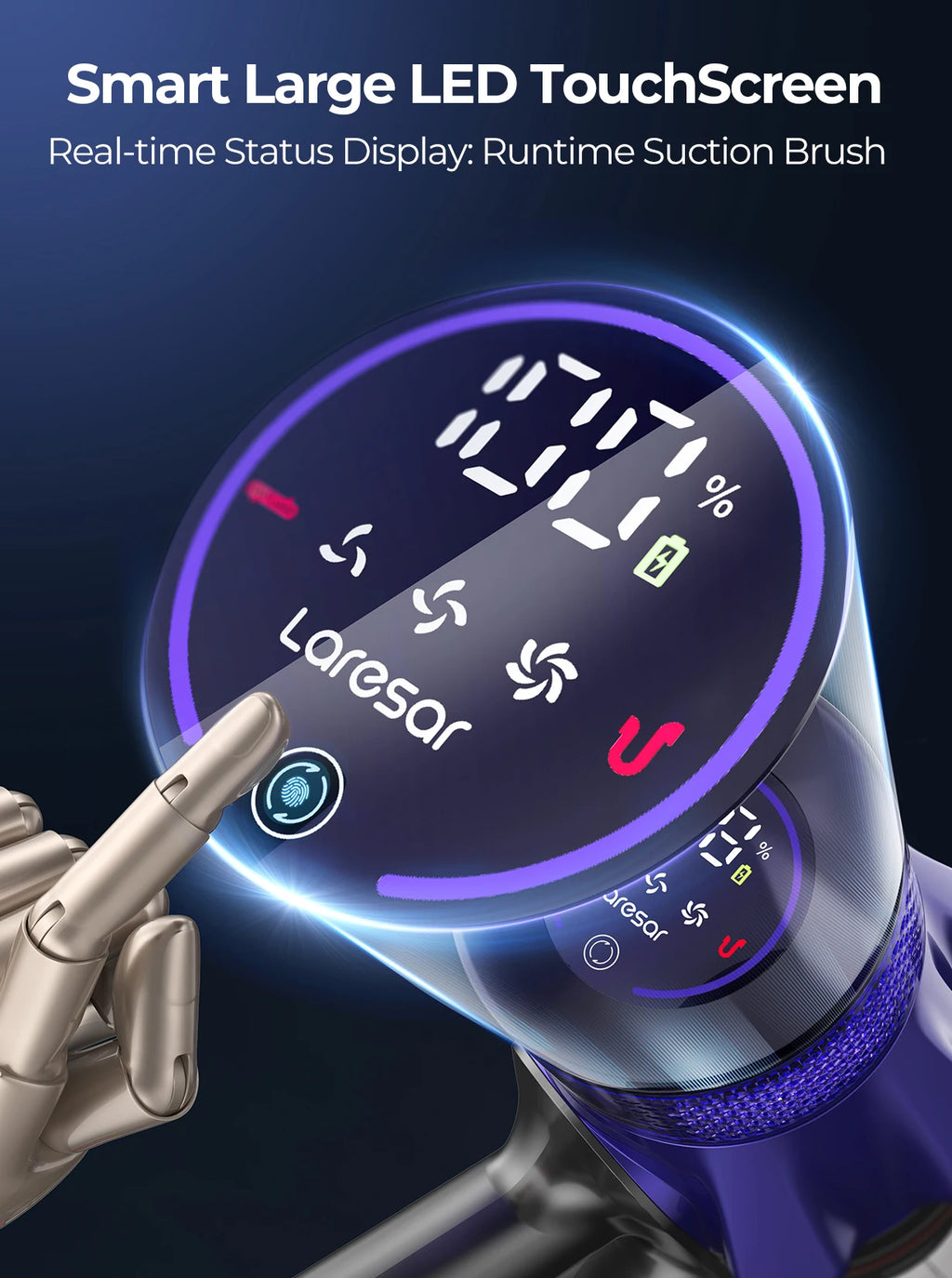 Suction Power Cordless Vacuum Cleaner Handheld