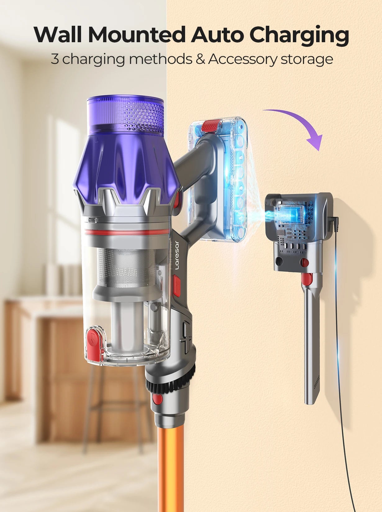 Suction Power Cordless Vacuum Cleaner Handheld