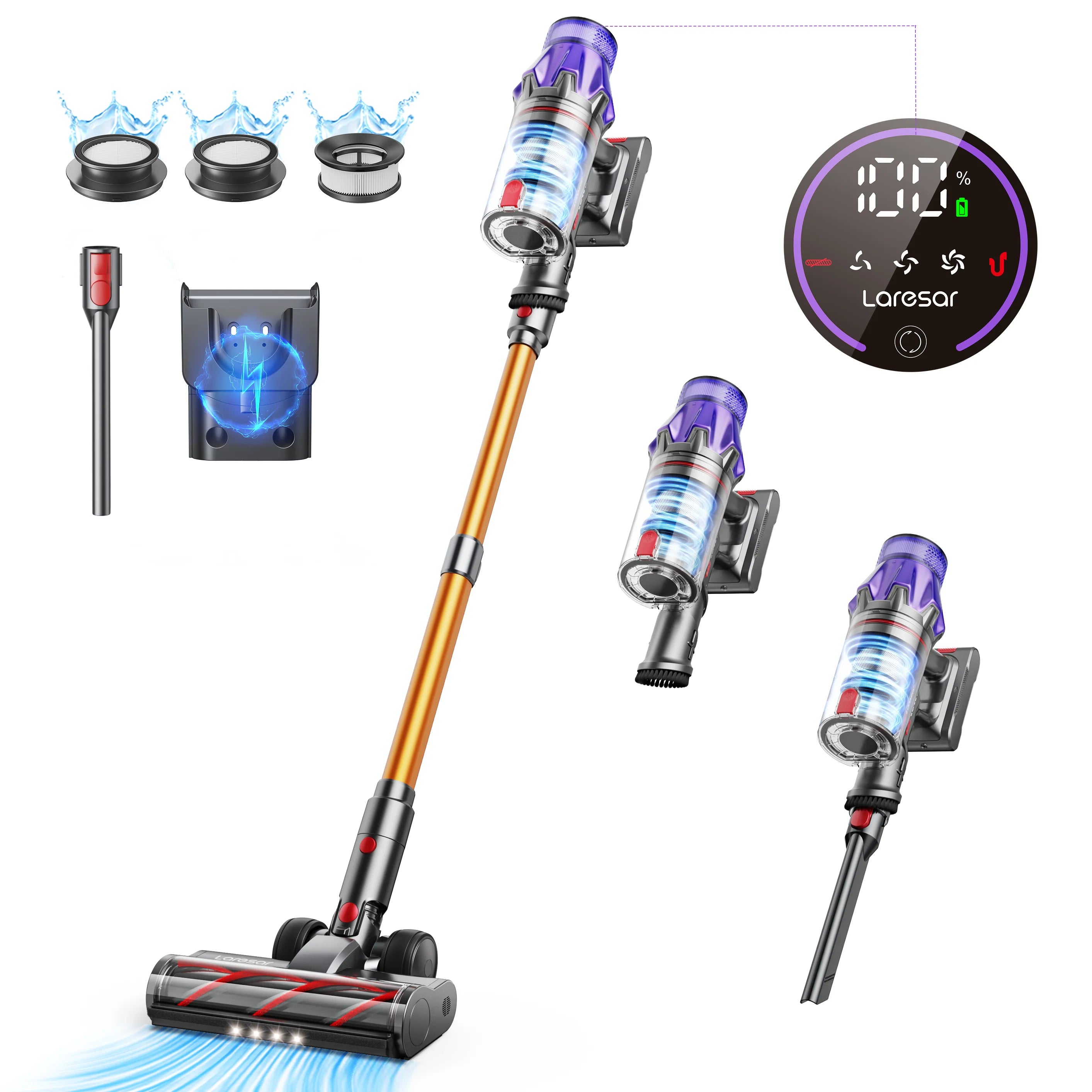 Suction Power Cordless Vacuum Cleaner Handheld